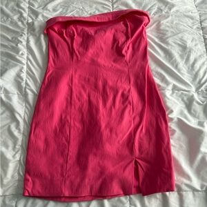 HYFVE Vibrant Pink strapless Dress